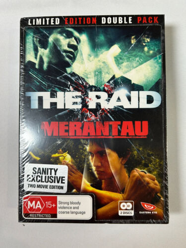 The Raid/Merantau DVD Limited Edition Double Pack BRAND NEW - Picture 1 of 2