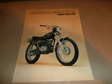 1973 ? Yamaha 250DT3 Torque Induction 250 DT3  Motorcycle Sales Brochure