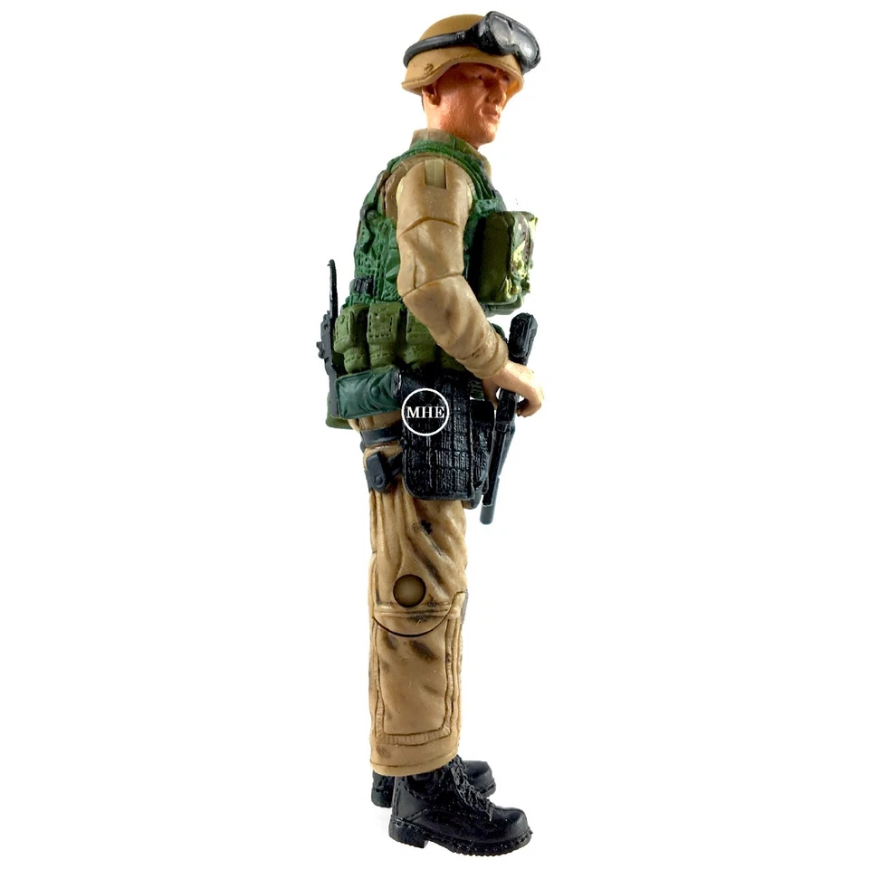 1:18 Blue Box Toys BBi Elite Force US Army Desert Special Operations Soldier - Image 4 of 4