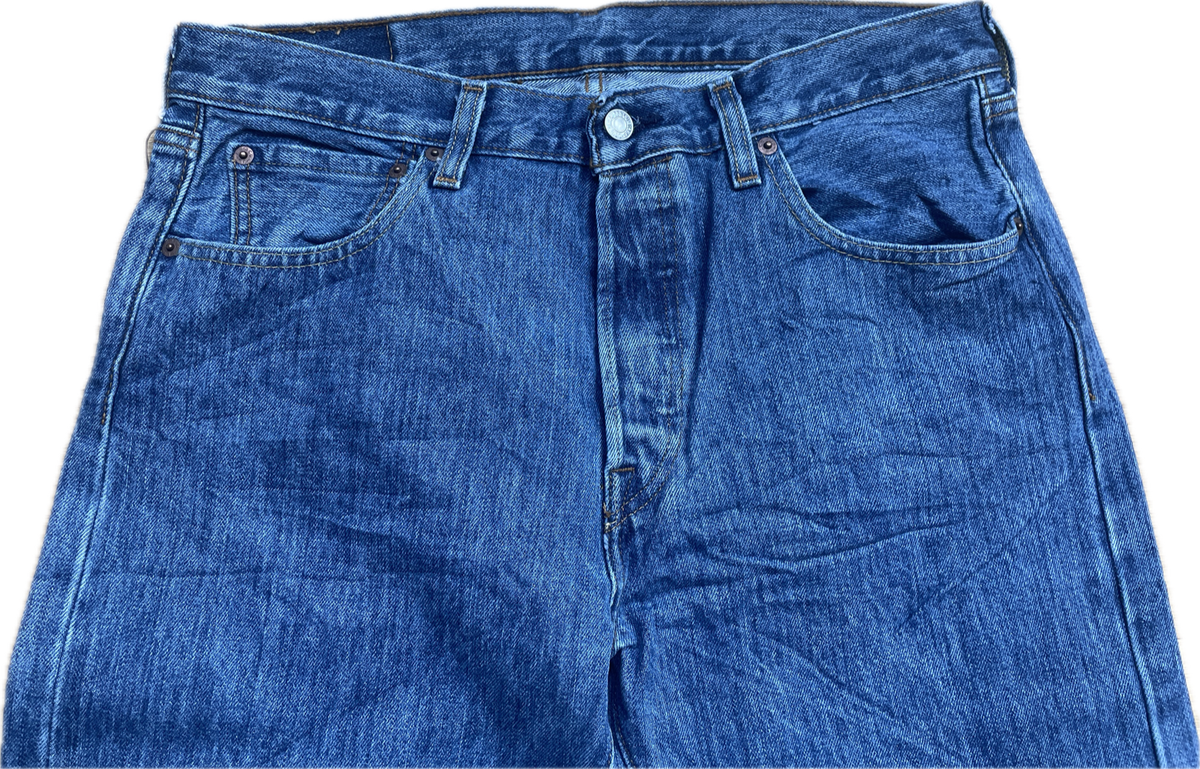 Rare L.G.B. LE GRAND BLEU Levi’s 501 Vintage Levis 501 Jeans 32W x 38L Mid Blue Extra Long 27083 | eBay