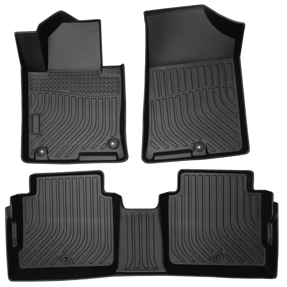 All Weather Floor Mats Liners For 2016-2020 Kia Optima Waterproof 3D TPE Carpet Foto 2 de 4