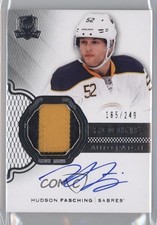 2016-17 Upper Deck The Cup Rookie 165/249 Hudson Fasching #153 Patch Auto 2y6