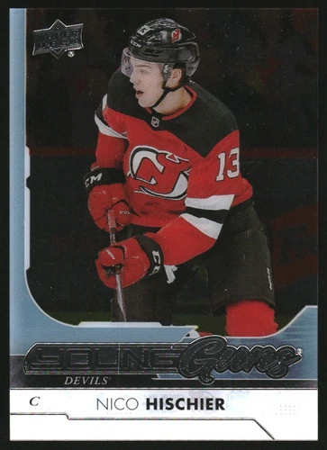 2017-18 Upper Deck Clear Cut #201 Nico Hischier YG