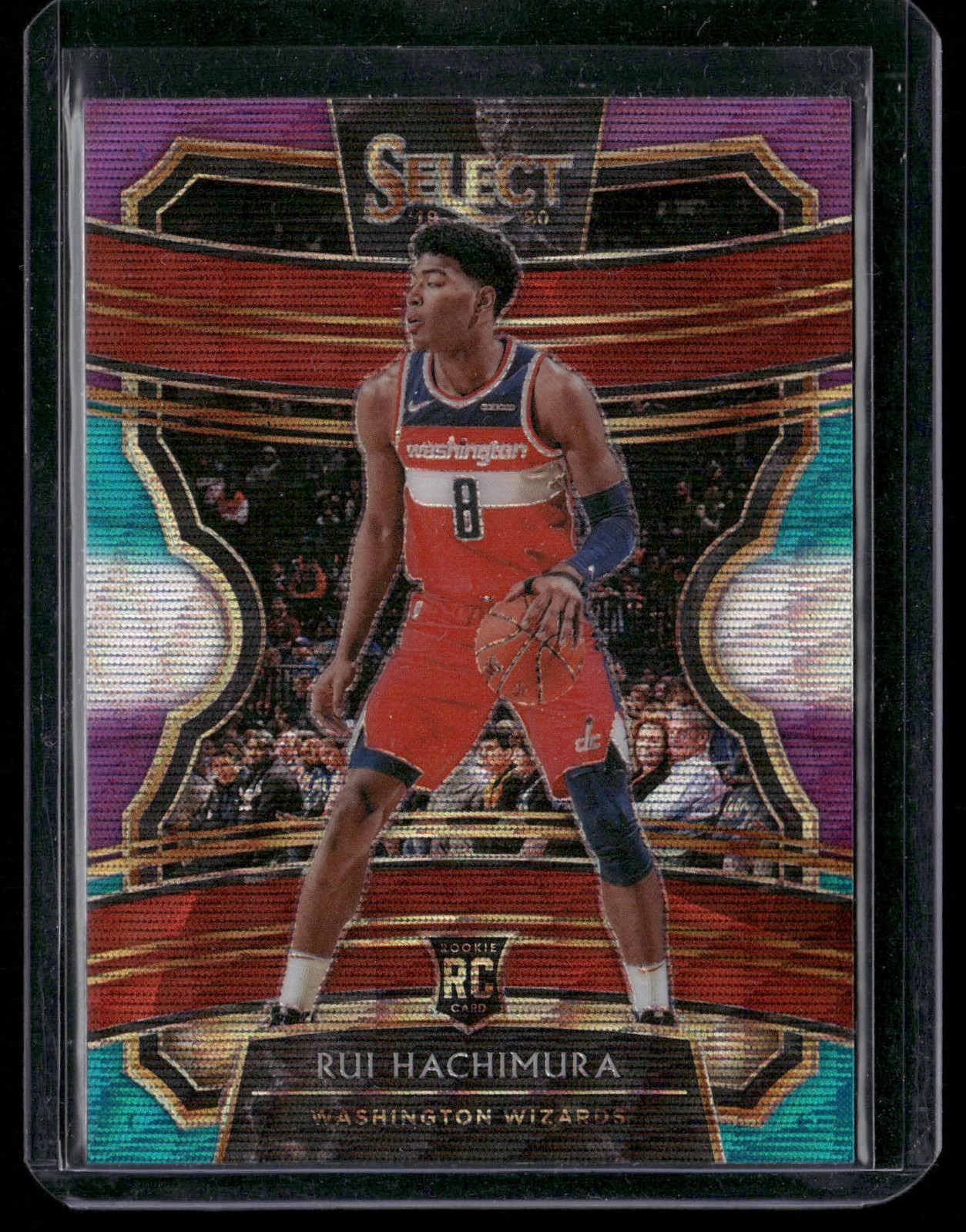 2019-20 Panini Select #51 Rui Hachimura Tri-Color Prizms