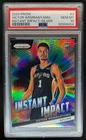 2023-24 Panini Prizm Victor Wembanyama Instant Impact RC Prizm Silver #3 PSA 10