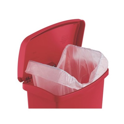 Rubbermaid? Commercial Slim Jim Resin Step-On Container, Front Step Style, 13 ga