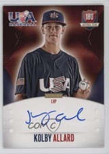 2014 USA Baseball Box Set 18U National Team Signatures Kolby Allard Auto 0b6c