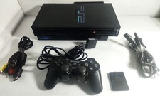 Consola Sony PlayStation 2 PS2 Fat SCPH-30001 con cables de control Paquete OEM ++