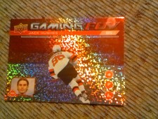 24/25 Upper Deck Jack Hughes Insert Gaming FOV Speckled Inserts