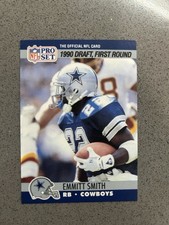 1990 Pro Set - Draft Emmitt Smith #685 (RC)