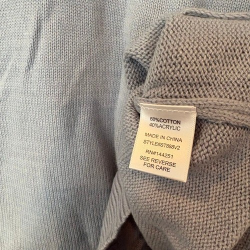 Sincerely Jules Pale Blue Sunday Scaries Sweater Size Medium - Picture 7 of 8