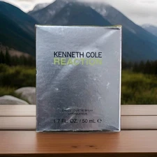 Kenneth Cole Reaction Eau de Toilette 1.7 fl oz Brand New Sealed Men’s Fragrance