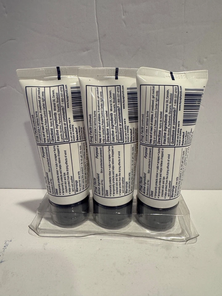 3 TUBOS AQUAPHOR POMADA CURATIVA TERAPIA AVANZADA - 1,75 OZ - caducidad 26/09 Foto 4 de 4