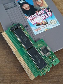 Wayne's World (Nintendo NES, 1993) Authentic - Game Only - Tested