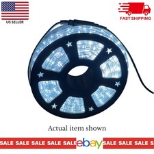100Ft LED Rope Lights, 1080 LEDs Waterproof Rope Lights, 110V Cuttable Open Box