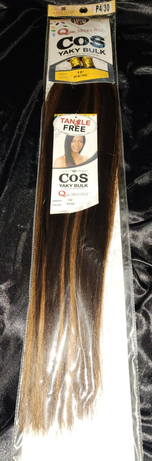 Milky Way 100% Human Hair Master Mix Braiding Hair 16" or 18" Pick your Color