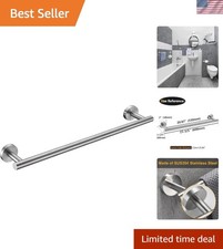 Stainless Steel Towel Bar 24 Inch Bathroom Towel Rack Wall Mount Towel Holder