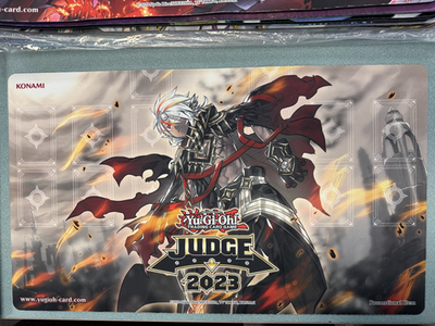 Yugioh Official Konami Judge Playmat Unused / Most Sealed