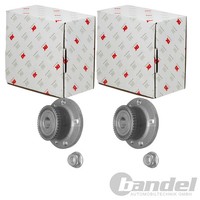 2X NK RADLAGER-SATZ Hinten Passend FÜR Renault Laguna Links+Rechts | 763929