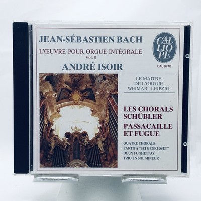 Andre Isoir Organ Works Vol 8 Les Chorals Schubler Passacaille Fugue CD (2003)