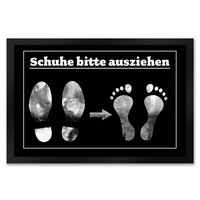 Schuhe Bitte Ausziehen FußMatte XXL In 50X75 Cm Mit Witzigem Motiv