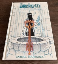SIGNED JOE HILL & Gabriel Rodriguez Locke & Key The Covers SDCC As-New +photos