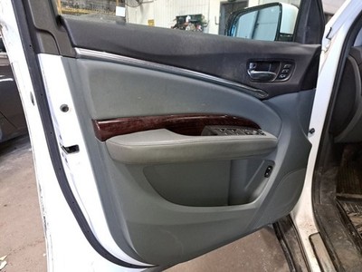 2016 Mdx Lh Driver Side Front Door Interior Trim Panel Gray/Black G