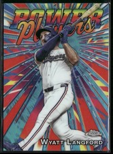 2025 Topps Chrome Update #PP-39 Wyatt Langford Power Players