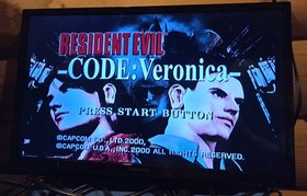 Sega Resident Evil Disk 1 & 2 & Generator Vol 2  NOT ORIGINAL CASES *TESTED*