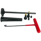 HALTEC 51025 Quick Change 6 piece Tire Valve Tool Kit AME