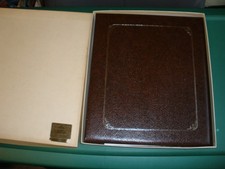 NEW Hallmark Magnetic Photo Album 5 Sheets Scrapbook Brown 10.5"x12.5"