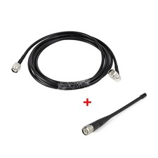 TNC Male Connector Antenna and Cable for CORS GNSS GPS Survey Instruments Black