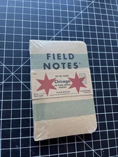 Field Notes Chicago City Edition FN-28 New Sealed 3-Pack Notebooks Graph OOP