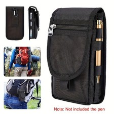 For iPhone Air 17 16E 16 15 14 13 12 Pro Max Case Nylon Belt Clip Holster Pouch