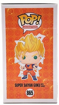 Funko Pop Dragon Ball Z Super Saiyan Goku With Energy Figure