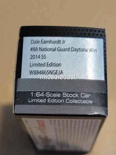 XRARE FREE SHIP 2014 Dale Earnhardt Jr #88 NG Daytona Win CONFETTI 1:64 NIB - Foto 7 di 7