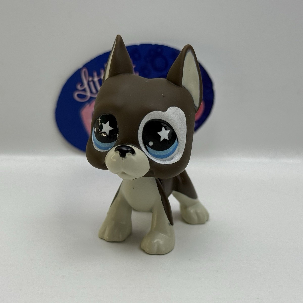 GREAT DANE DOG #G7 #170 - Authentic Littlest Pet Shop - Hasbro LPS