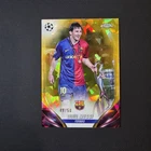2023-24 Topps Chrome Gold Sapphire UEFA Lionel Messi Barcelona /50 #CVS-3