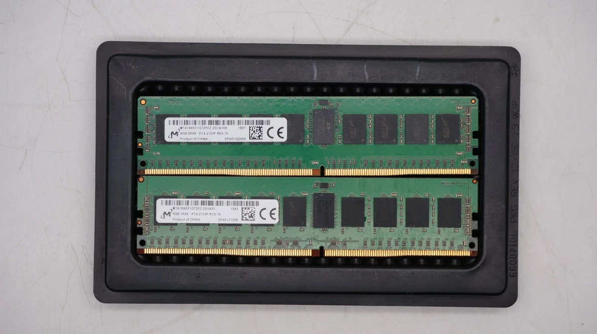 Preços baixos em Micron DDR4 SDRAM 8 GB capacidade por Módulo DIMM