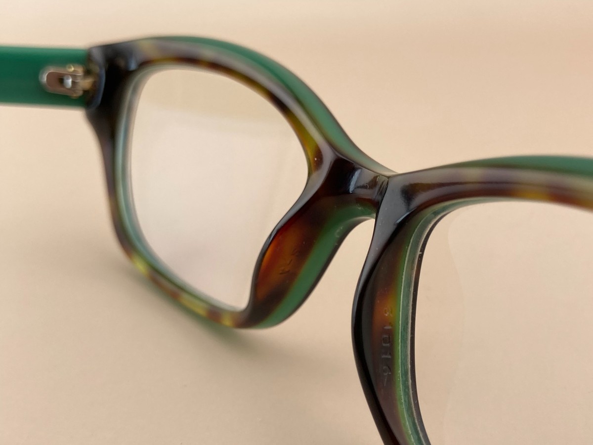 Kate Spade New York Vivi Tortoise Green Cat Eye Eyeglass frame ESD 135 51-18-135 Kate Spade Eyeglasses Frame Vivi ESD 51-16-135 Brown  main image 2