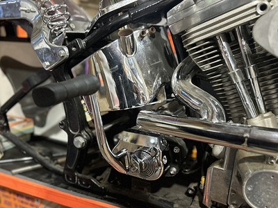 Heavy Duty Chrome Kick Start Arm For Harley Sportster & Big Twin 1984 & Earlier