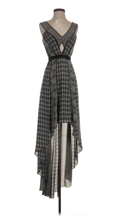 bcbgmaxazria asymmetrical lace dress Dresses for Women for sale Black Formal Maxi Dresses Spring Sale 2026 Princess seams Color:Sunset Pink