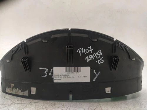 9658138280 Cuadro Instrumentos para PEUGEOT 407 SW ST Confort Pack 2005 2142293 - Imagen 4 de 6