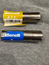 2 NOS Benelli  12ga Full Crio Extended Stainless Choke Tubes. MOD Full