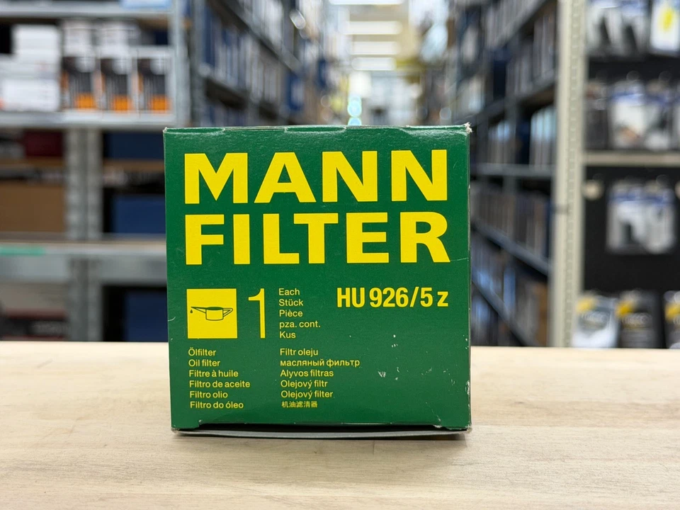 Filtro de óleo de motor Mann HU926/5z fabricante de equipamento original para BMW E90 E92 E93 M3 2008-2013 *WIX 57997* - Imagem 4 de 4