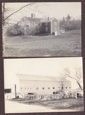 Merrimac/Haverhill, MA John Greenleaf Whittier Homestead (2) Photos 1918