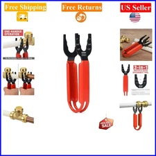 iCrimp Disconnect Tong Set, Brass, 1/2, 3/4, 1 inch Sizes, Copper