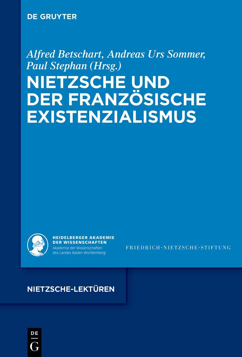 Thumbnail - Alfred Betschart; Andreas Urs Sommer; Paul Stephan / Nietzsche Und Der