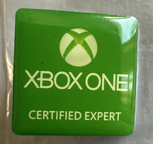 Xbox One Certified Expert Enamel Pin GameStop Promo Video Game Collectible