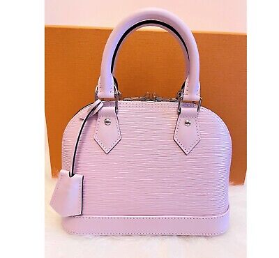 Louis Vuitton Pink Guimauve Alma BB Handbag New 💗